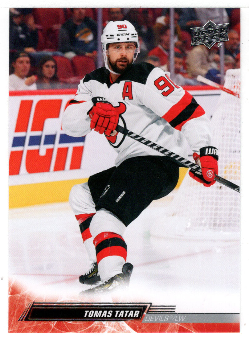 Tomas Tatar - New Jersey Devils (NHL Hockey Card) 2022-23 Upper Deck # 363 Mint