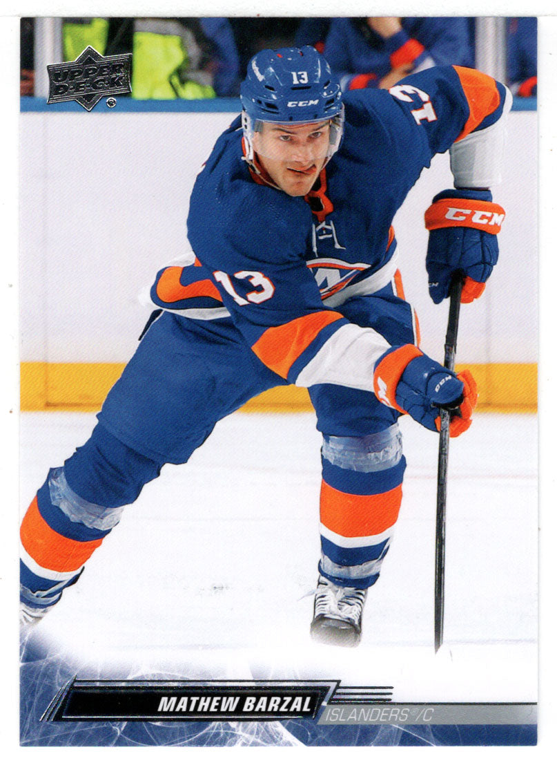 Mathew Barzal - New York Islanders (NHL Hockey Card) 2022-23 Upper Deck # 365 Mint