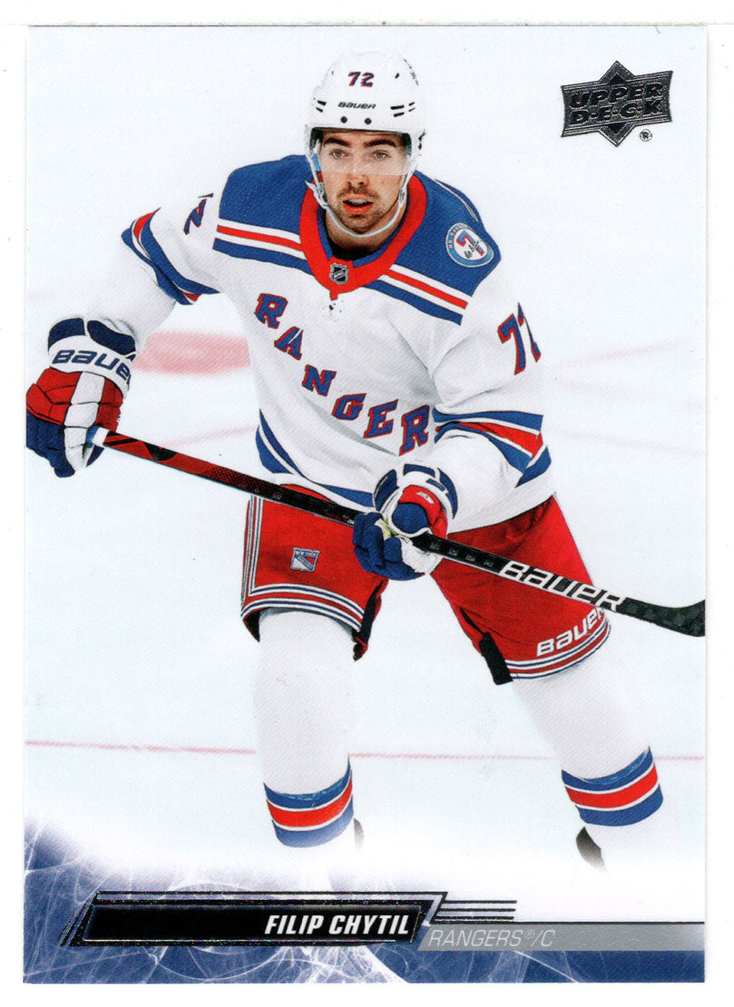 Filip Chytil - New York Rangers (NHL Hockey Card) 2022-23 Upper Deck # 375 Mint