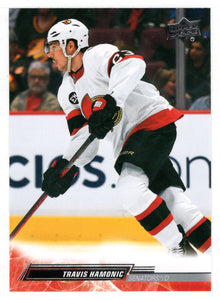 Travis Hamonic - Ottawa Senators (NHL Hockey Card) 2022-23 Upper Deck # 376 Mint