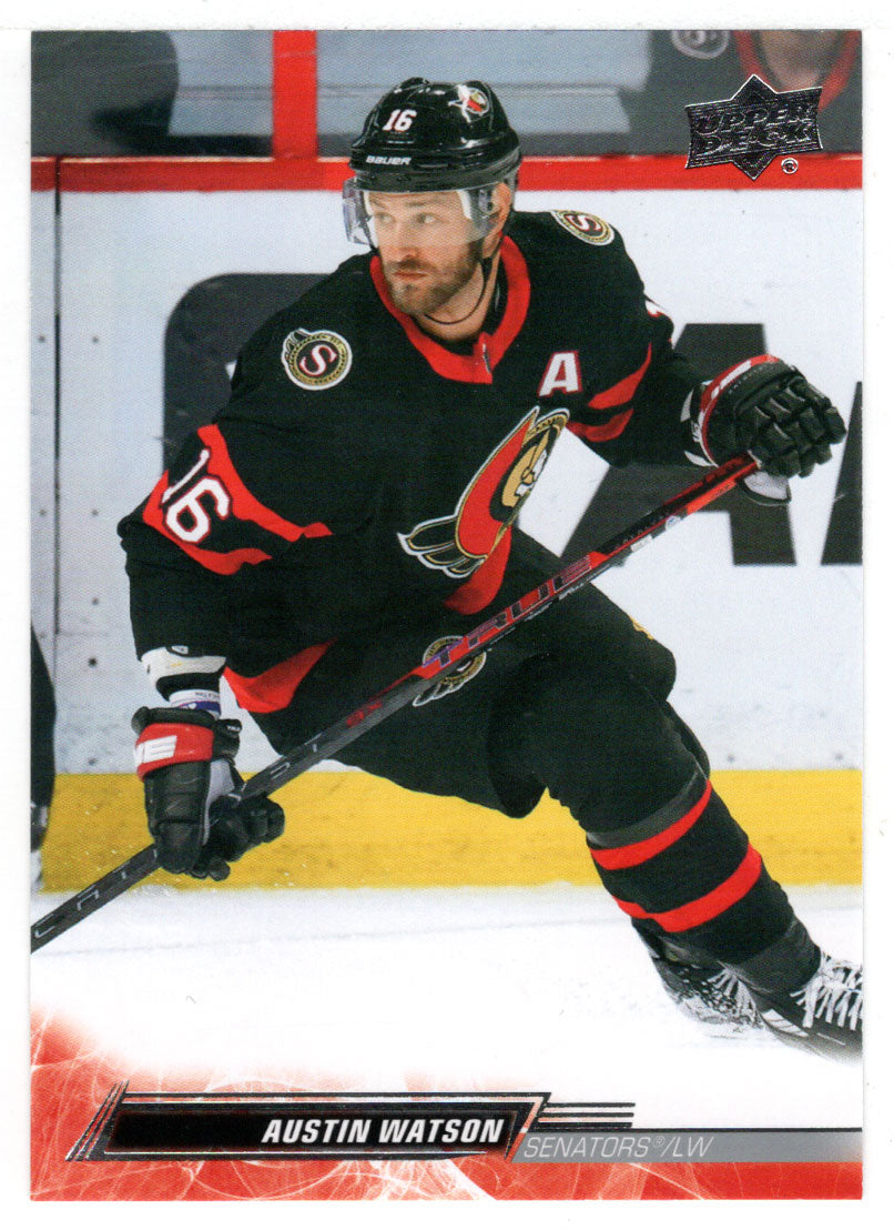 Austin Watson - Ottawa Senators (NHL Hockey Card) 2022-23 Upper Deck # 378 Mint