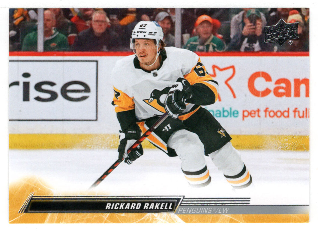 Rickard Rakell - Pittsburgh Penguins (NHL Hockey Card) 2022-23 Upper Deck # 390 Mint