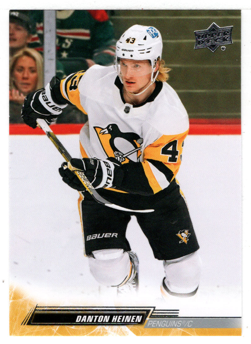 Danton Heinen - Pittsburgh Penguins (NHL Hockey Card) 2022-23 Upper Deck # 391 Mint