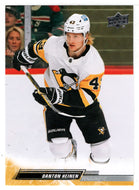 Danton Heinen - Pittsburgh Penguins (NHL Hockey Card) 2022-23 Upper Deck # 391 Mint