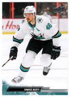 Tomas Hertl - San Jose Sharks (NHL Hockey Card) 2022-23 Upper Deck # 393 Mint
