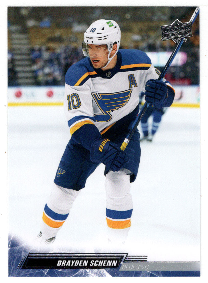 Brayden Schenn - St. Louis Blues (NHL Hockey Card) 2022-23 Upper Deck # 407 Mint