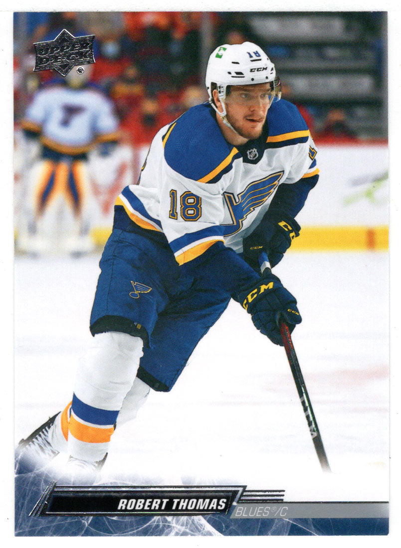 Robert Thomas - St. Louis Blues (NHL Hockey Card) 2022-23 Upper Deck # 410 Mint