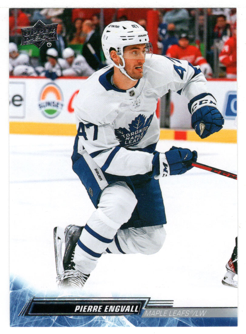 Pierre Engvall - Toronto Maple Leafs (NHL Hockey Card) 2022-23 Upper Deck # 424 Mint
