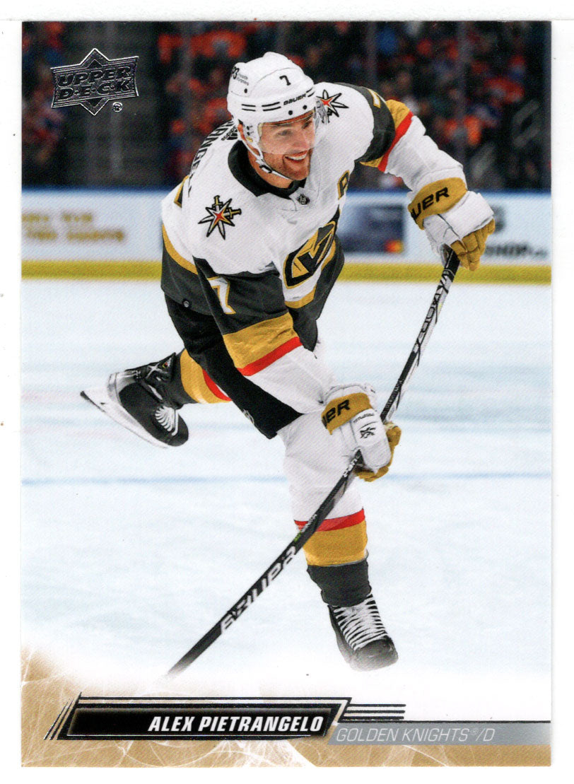 Alex Pietrangelo - Vegas Golden Knights (NHL Hockey Card) 2022-23 Upper Deck # 433 Mint