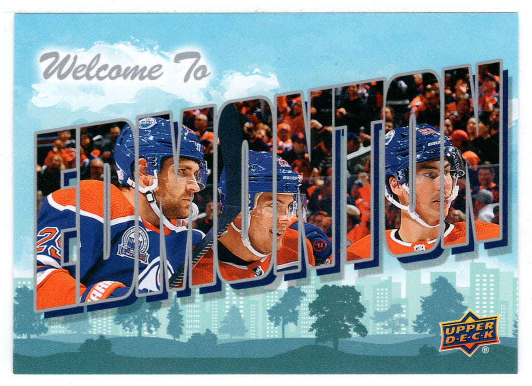 Welcome to Edmonton - Edmonton Oilers (NHL Hockey Card) 2022-23 Upper Deck # WT-12 Mint