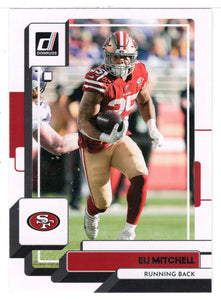 Eli Mitchell - San Francisco 49ers (NFL Football Card) 2022 Donruss # 26 Mint