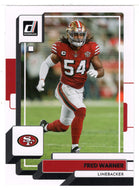 Fred Warner - San Francisco 49ers (NFL Football Card) 2022 Donruss # 28 Mint