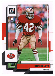 Ronnie Lott - San Francisco 49ers (NFL Football Card) 2022 Donruss # 29 Mint