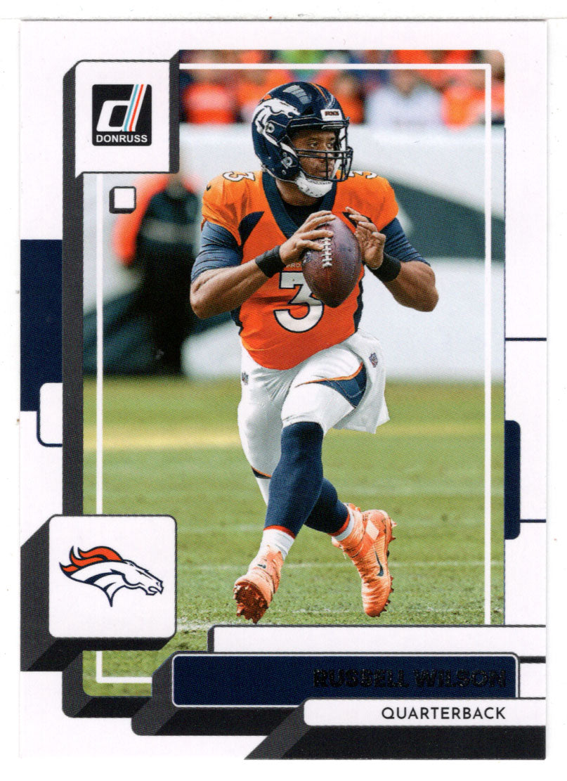 Russell Wilson - Denver Broncos (NFL Football Card) 2022 Donruss # 32 Mint