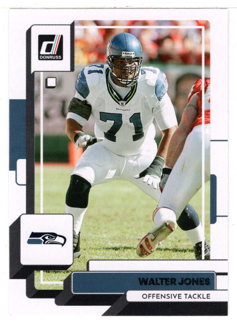 Walter Jones - Seattle Seahawks (NFL Football Card) 2022 Donruss # 38 Mint