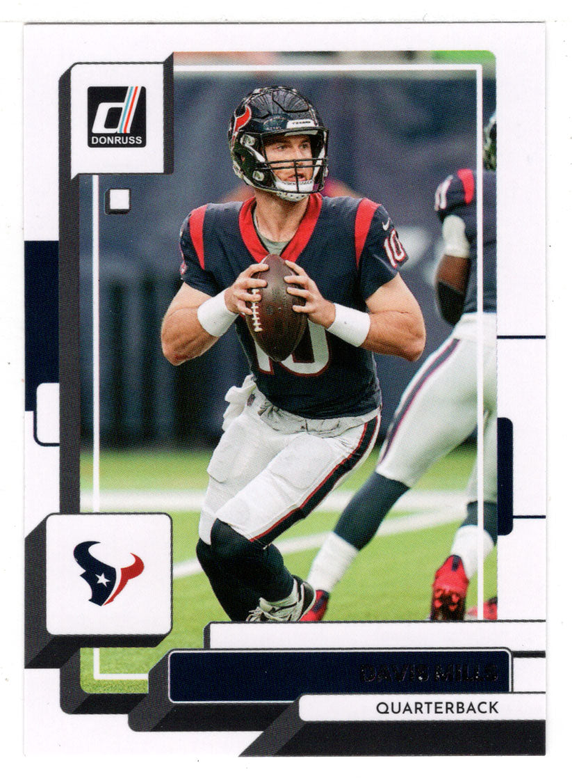 Davis Mills - Houston Texans (NFL Football Card) 2022 Donruss # 41 Mint