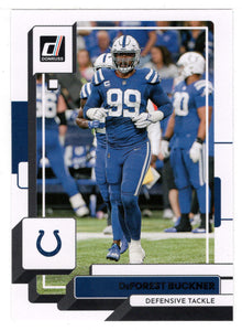 DeForest Buckner - Indianapolis Colts (NFL Football Card) 2022 Donruss # 55 Mint