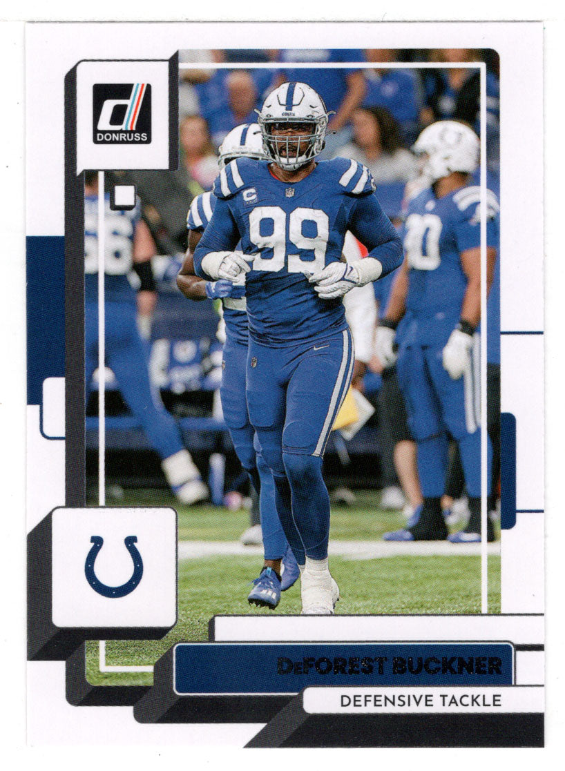 DeForest Buckner - Indianapolis Colts (NFL Football Card) 2022 Donruss # 55 Mint