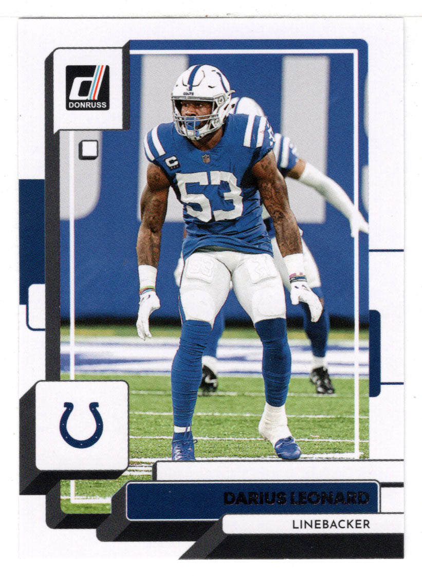 Darius Leonard - Indianapolis Colts (NFL Football Card) 2022 Donruss # 56 Mint