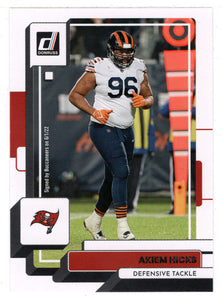 Akiem Hicks - Tampa Bay Buccaneers (NFL Football Card) 2022 Donruss # 81 Mint