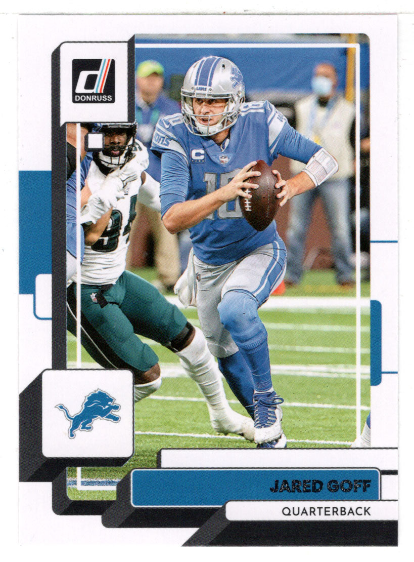 Jared Goff - Detroit Lions (NFL Football Card) 2022 Donruss # 88 Mint