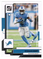 D'Andre Swift - Detroit Lions (NFL Football Card) 2022 Donruss # 89 Mint