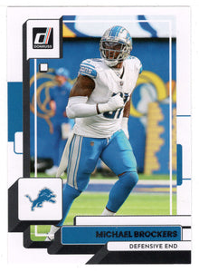 Michael Brockers - Detroit Lions (NFL Football Card) 2022 Donruss # 91 Mint