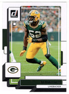 Rashan Gary - Green Bay Packers (NFL Football Card) 2022 Donruss # 101 Mint