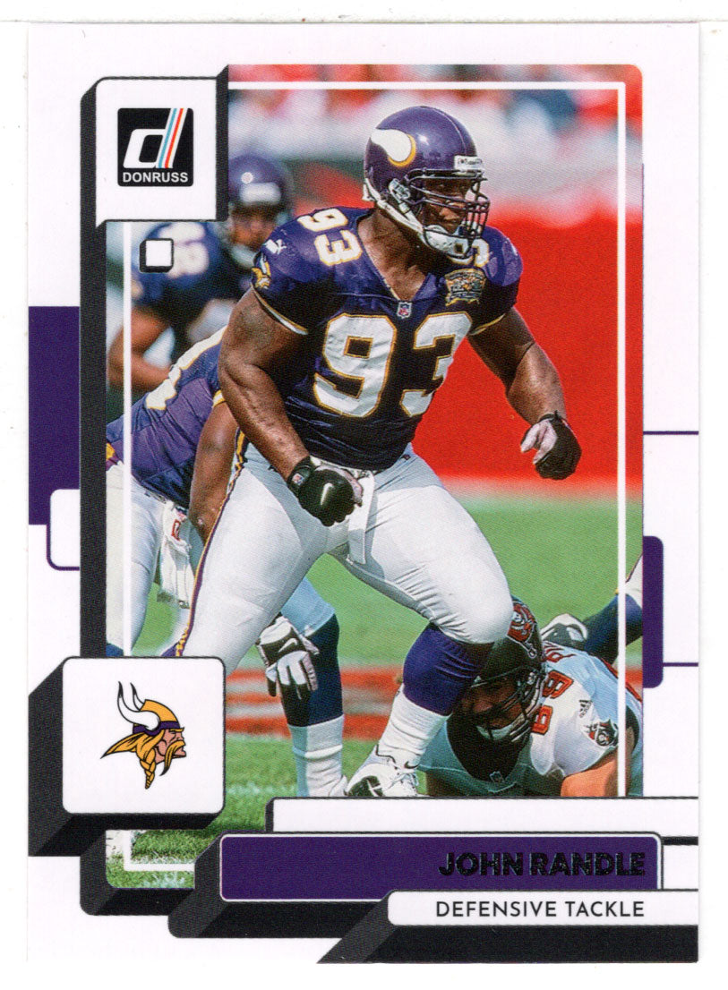 John Randle - Minnesota Vikings (NFL Football Card) 2022 Donruss # 105 Mint