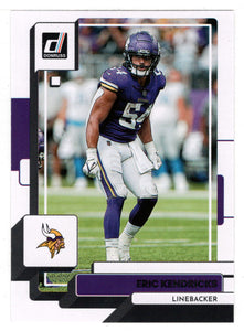 Eric Kendricks - Minnesota Vikings (NFL Football Card) 2022 Donruss # 110 Mint