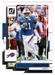 Jordan Poyer - Buffalo Bills (NFL Football Card) 2022 Donruss # 119 Mint