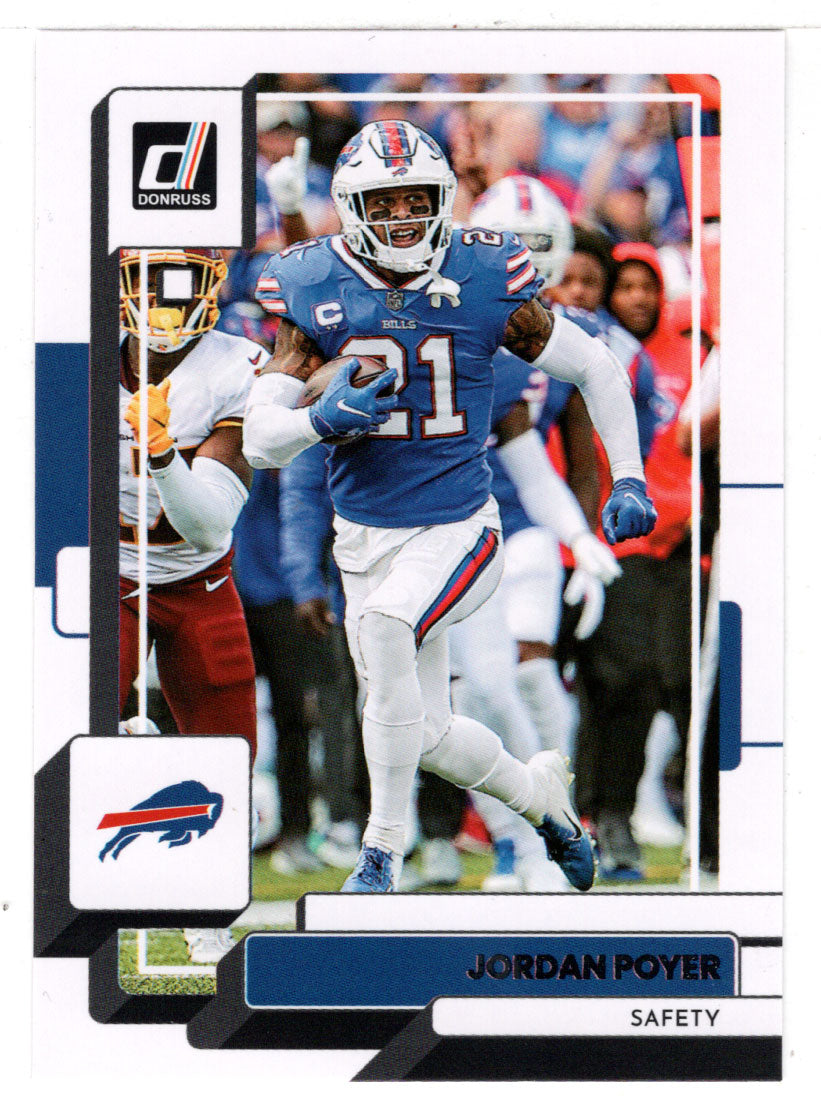 Jordan Poyer - Buffalo Bills (NFL Football Card) 2022 Donruss # 119 Mint