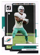 Myles Gaskin - Miami Dolphins (NFL Football Card) 2022 Donruss # 126 Mint