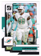 Raekwon Davis - Miami Dolphins (NFL Football Card) 2022 Donruss # 127 Mint