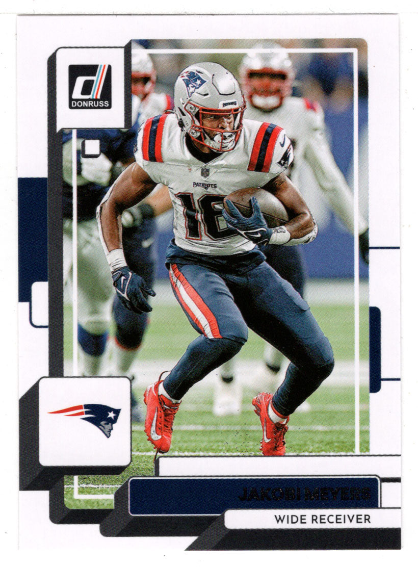 Jakobi Meyers - New England Patriots (NFL Football Card) 2022 Donruss # 132 Mint
