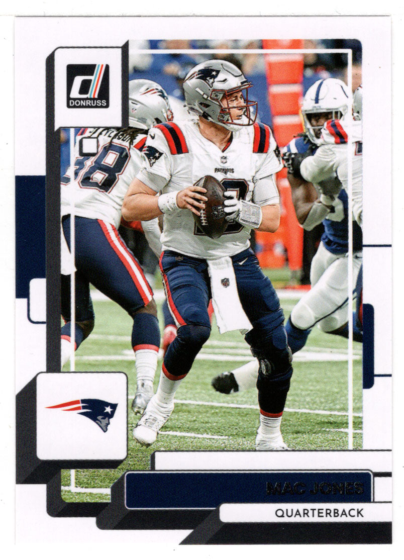 Mac Jones - New England Patriots (NFL Football Card) 2022 Donruss # 134 Mint