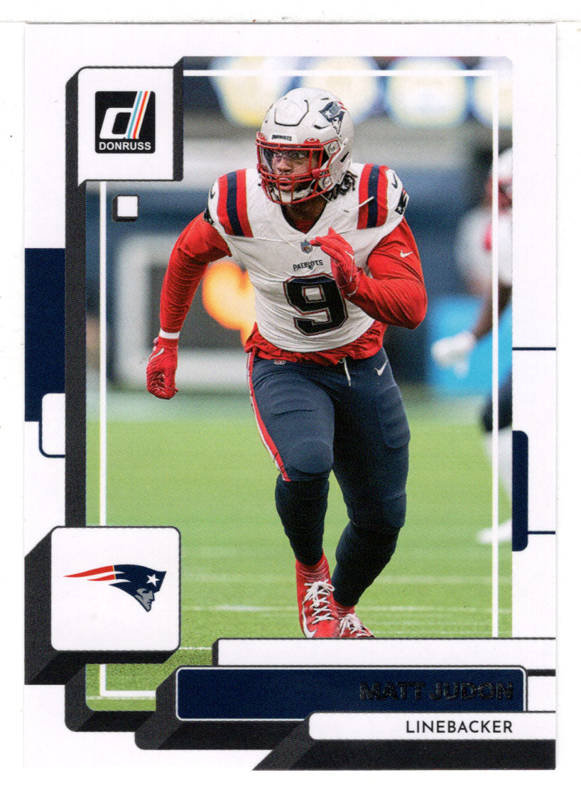 Matt Judon - New England Patriots (NFL Football Card) 2022 Donruss # 137 Mint