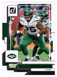 Alijah Vera-Tucker - New York Jets (NFL Football Card) 2022 Donruss # 144 Mint