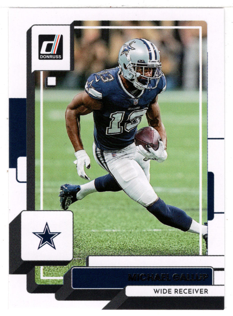 Michael Gallup - Dallas Cowboys (NFL Football Card) 2022 Donruss # 151 Mint
