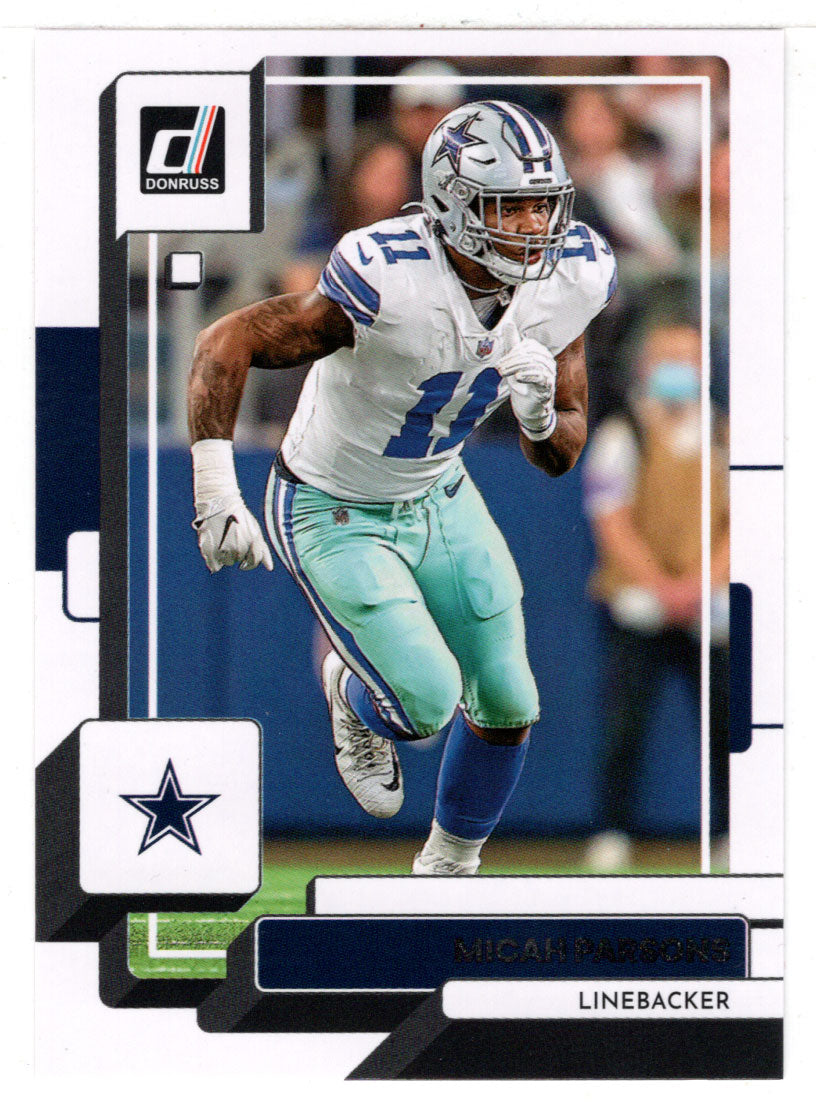 Micah Parsons - Dallas Cowboys (NFL Football Card) 2022 Donruss # 157 Mint