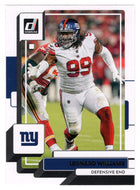 Leonard Williams - New York Giants (NFL Football Card) 2022 Donruss # 164 Mint