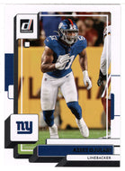 Azeez Ojulari - New York Giants (NFL Football Card) 2022 Donruss # 165 Mint