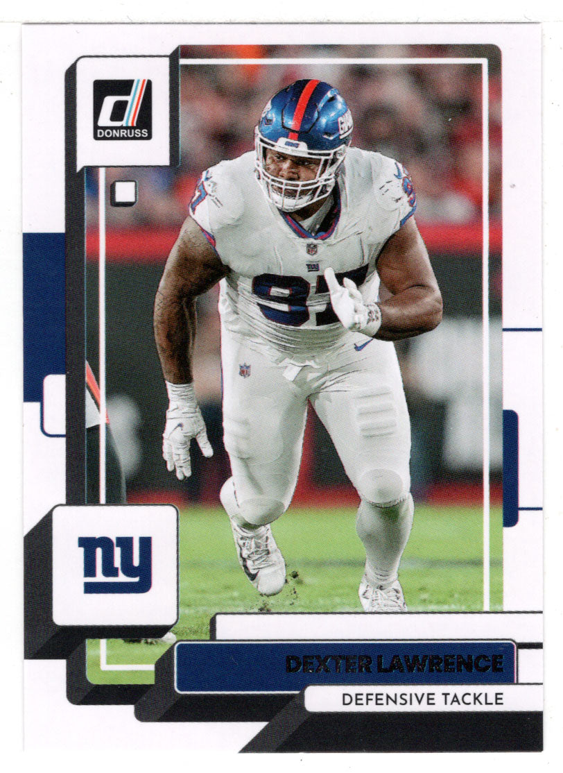 Dexter Lawrence - New York Giants (NFL Football Card) 2022 Donruss # 166 Mint