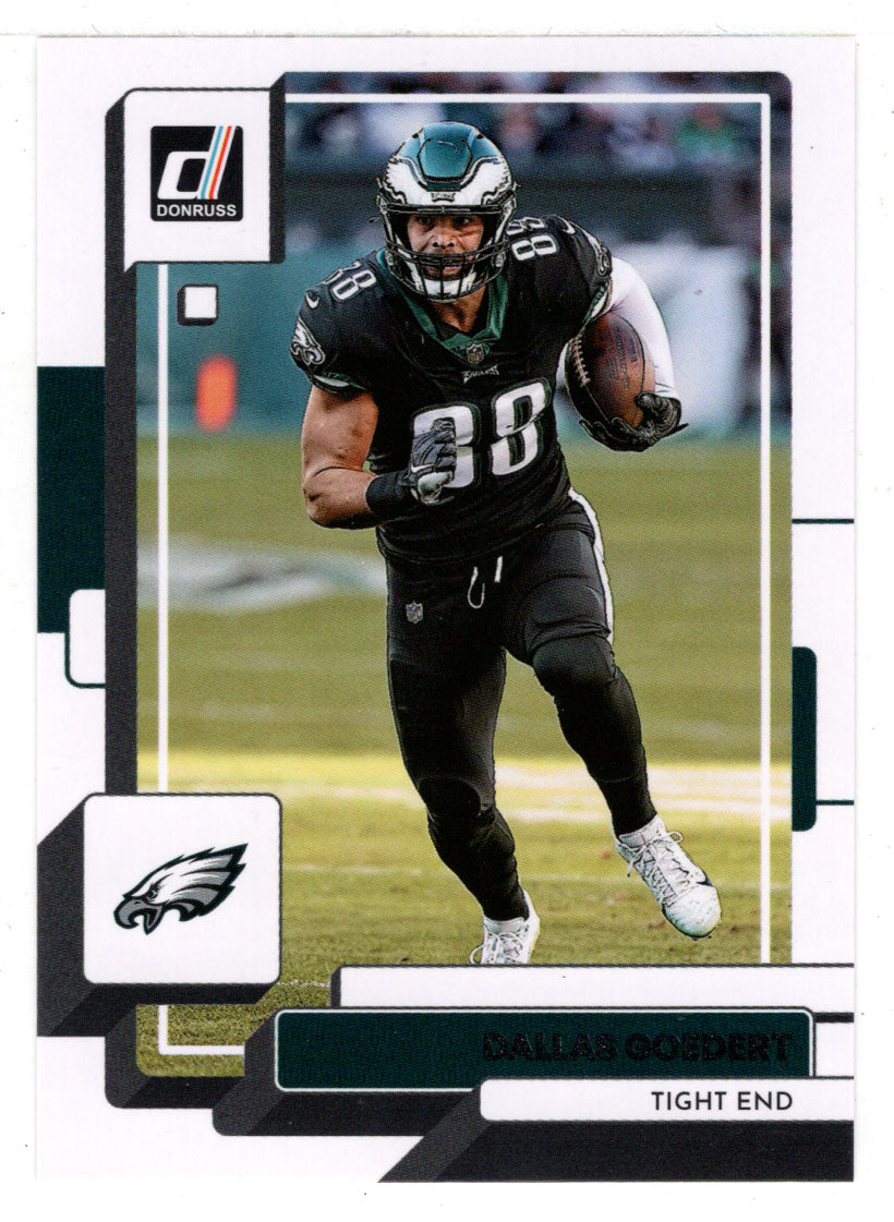 Dallas Goedert - Philadelphia Eagles (NFL Football Card) 2022 Donruss # 170 Mint