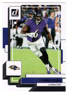 Patrick Queen - Baltimore Ravens (NFL Football Card) 2022 Donruss # 192 Mint