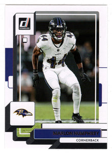 Marlon Humphrey - Baltimore Ravens (NFL Football Card) 2022 Donruss # 194 Mint