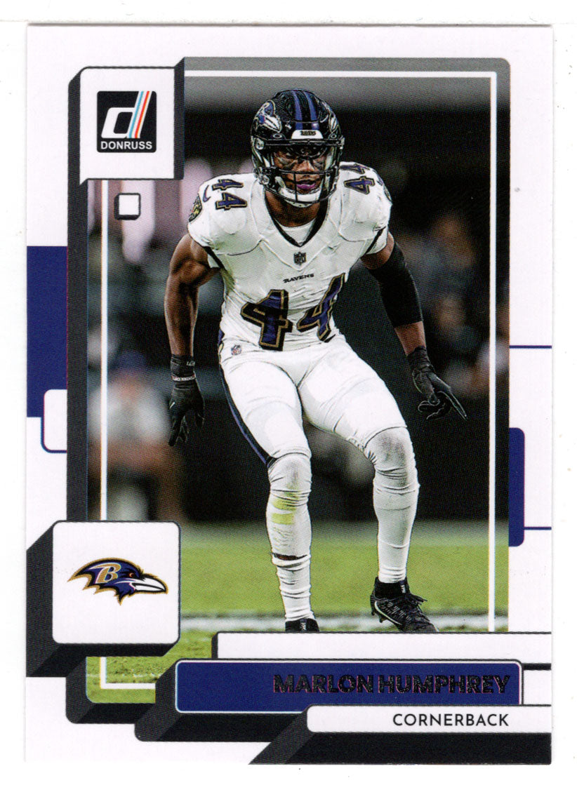 Marlon Humphrey - Baltimore Ravens (NFL Football Card) 2022 Donruss # 194 Mint