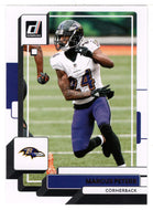 Marcus Peters - Baltimore Ravens (NFL Football Card) 2022 Donruss # 195 Mint