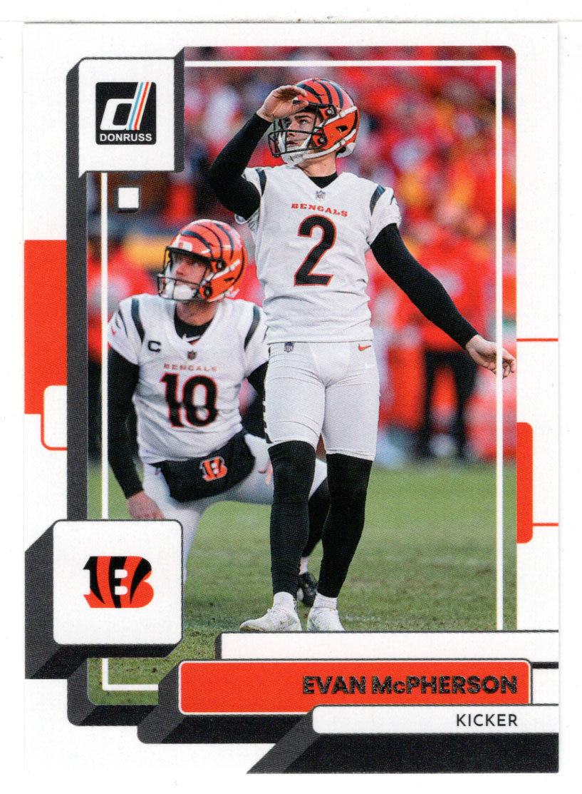 Evan McPherson - Cincinnati Bengals (NFL Football Card) 2022 Donruss # 204 Mint