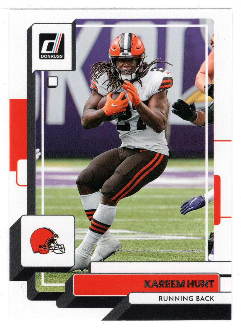 Kareem Hunt - Cleveland Browns (NFL Football Card) 2022 Donruss # 211 Mint